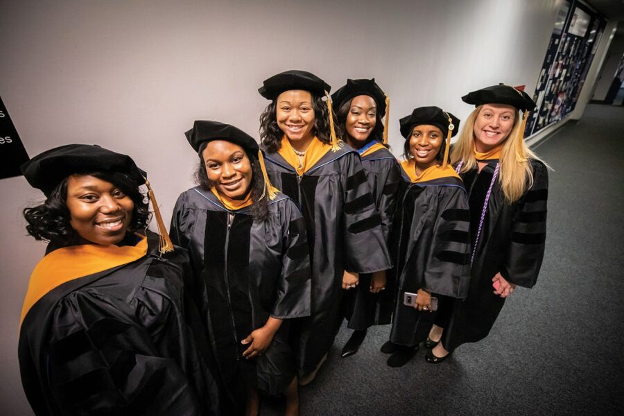 FMU's first class of Doctors of Nurse Practitioners graduated in 2018.