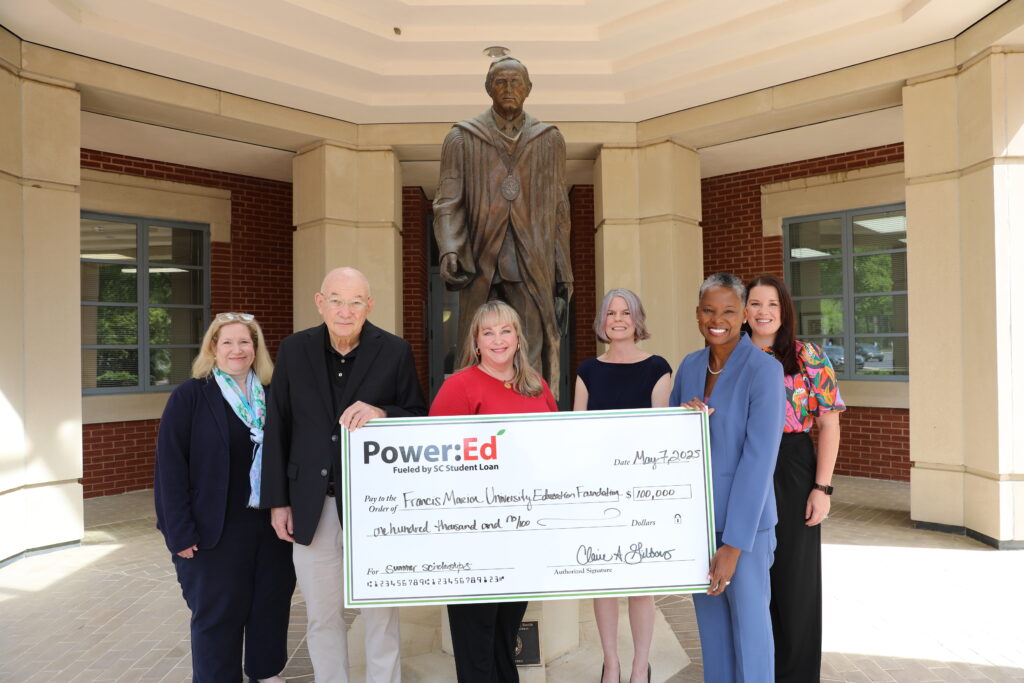FMU Education Foundation receives $100,000 grant from Power:Ed to support expansion of FMU’s Summer Success program to help SC students retain their merit scholarships