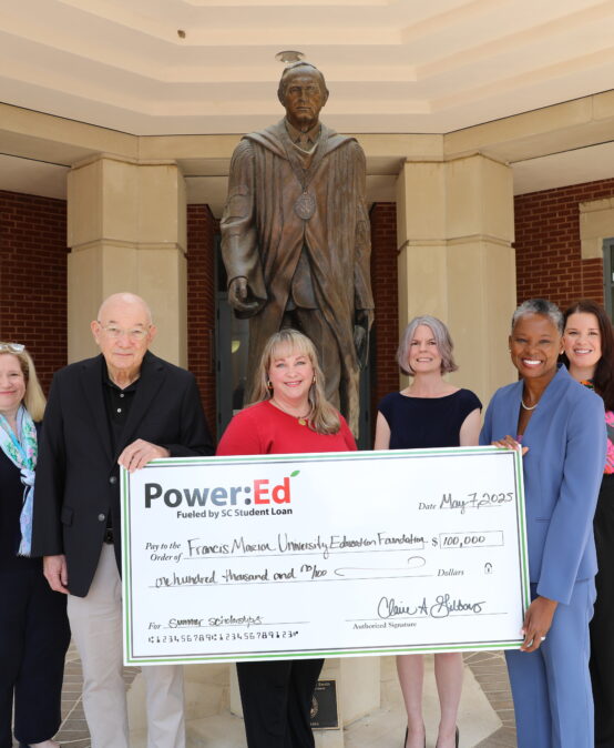 FMU Education Foundation receives $100,000 grant from Power:Ed to support expansion of FMU’s Summer Success program to help SC students retain their merit scholarships
