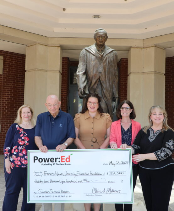 FMU Education Foundation receives $32,500 grant from Power:Ed to help SC students retain their merit scholarships